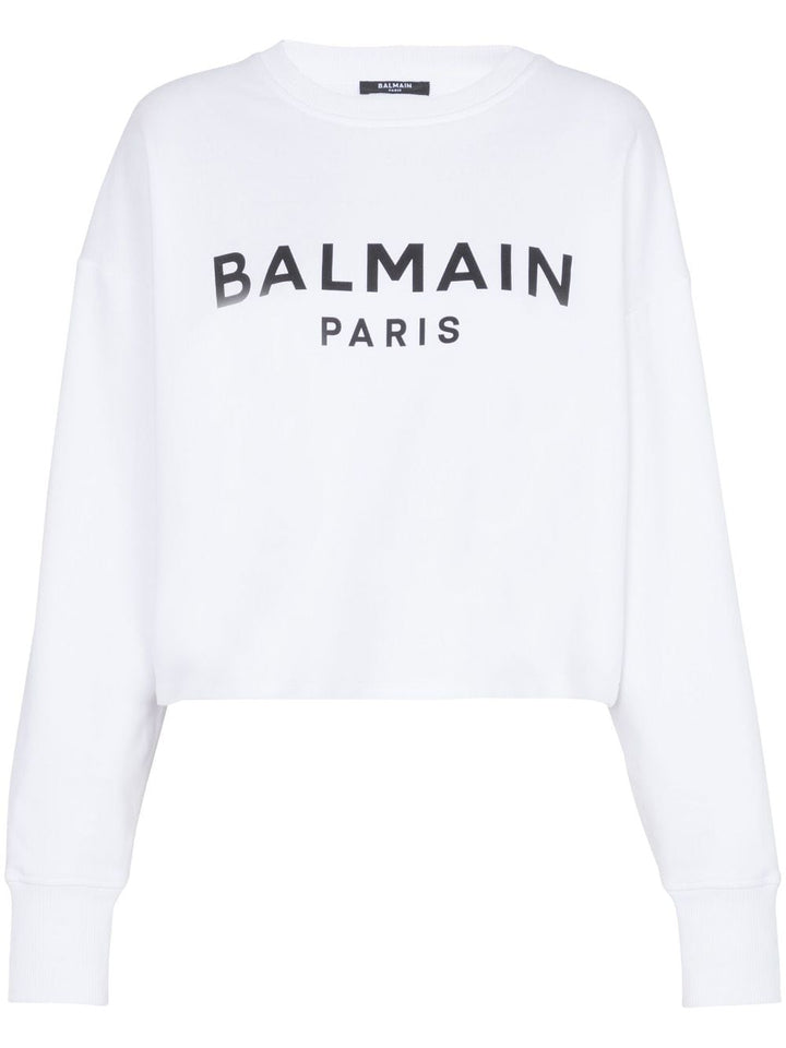 Balmain Cotton Logo Sweater