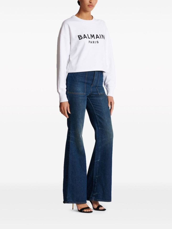 Balmain Cotton Logo Sweater