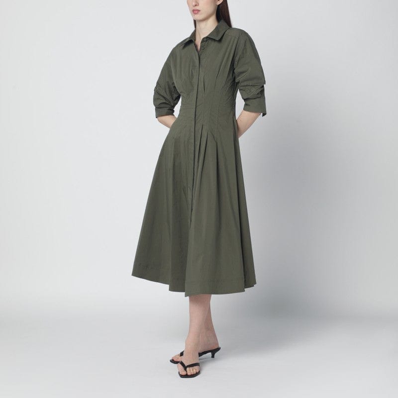 Dresses SIMKHAI - Military green midi shirt dress - S Brand