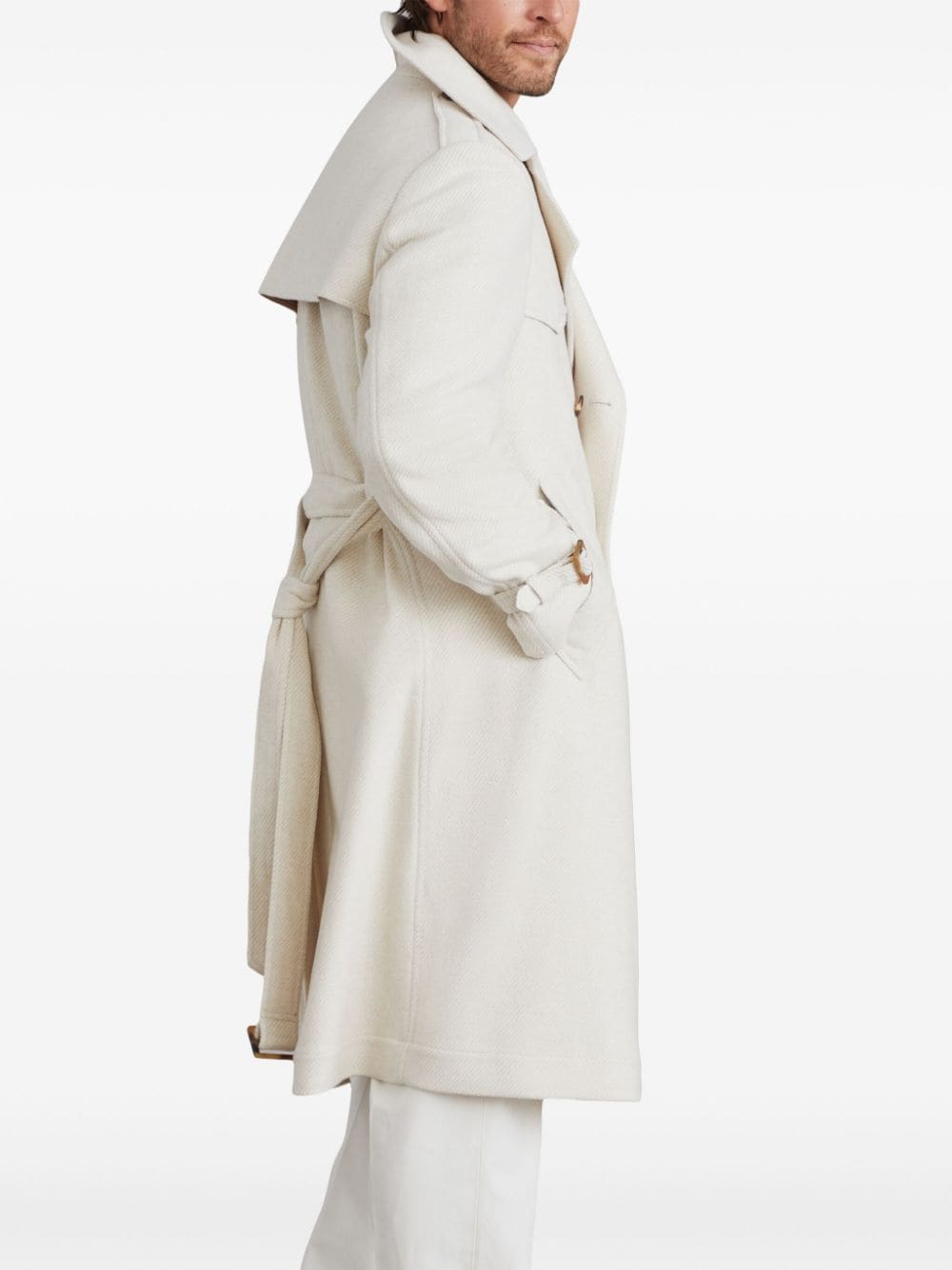 Brunello Cucinelli Coats Cream