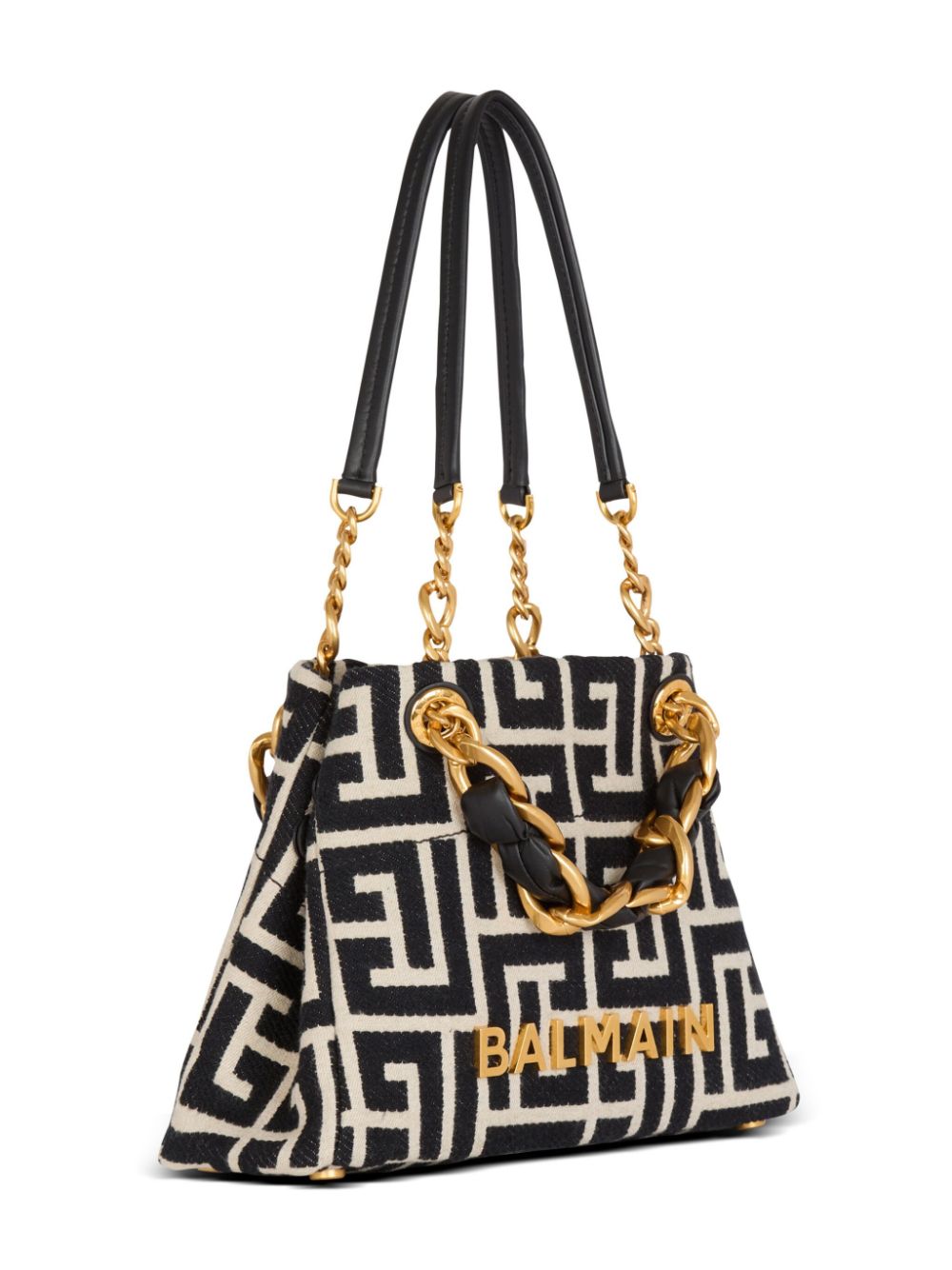 Balmain Monogram Jacquard Bag