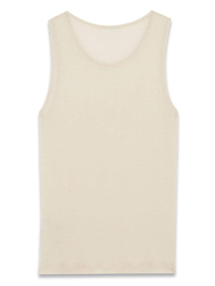 Saint Laurent Top Beige