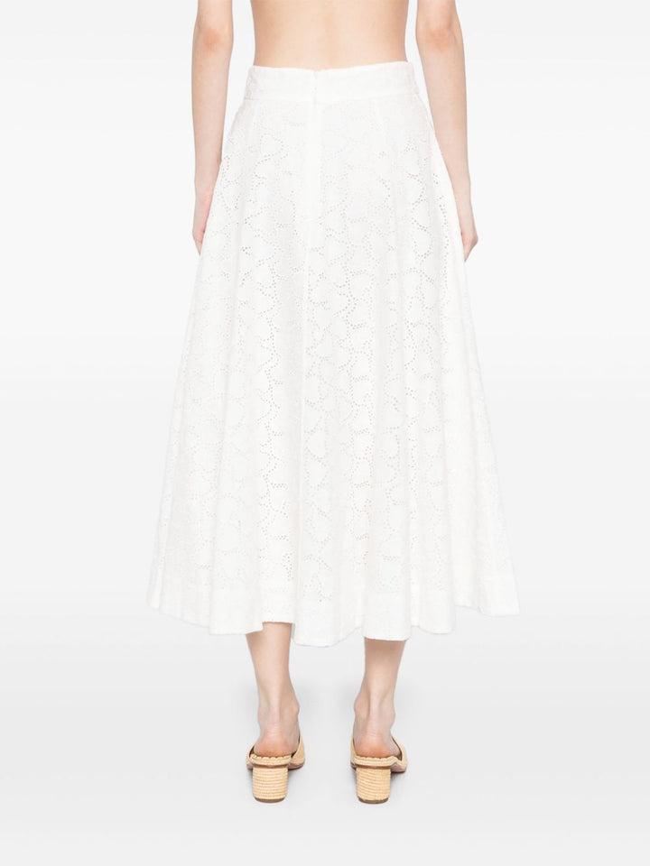 Zimmermann Skirts White