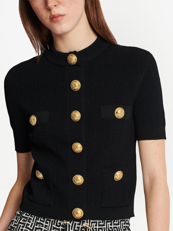 Balmain Button Knitted Sweater