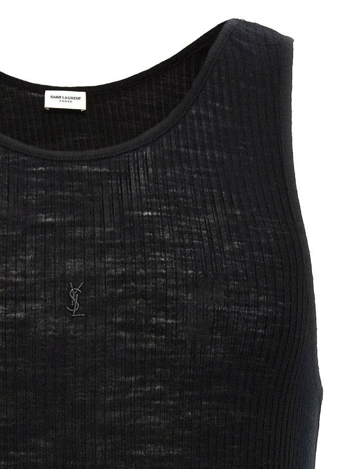 Saint Laurent Top Black