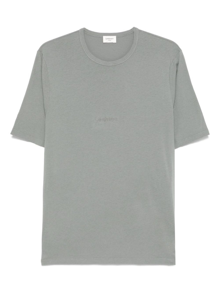 Saint Laurent T-Shirts und Polos Grau