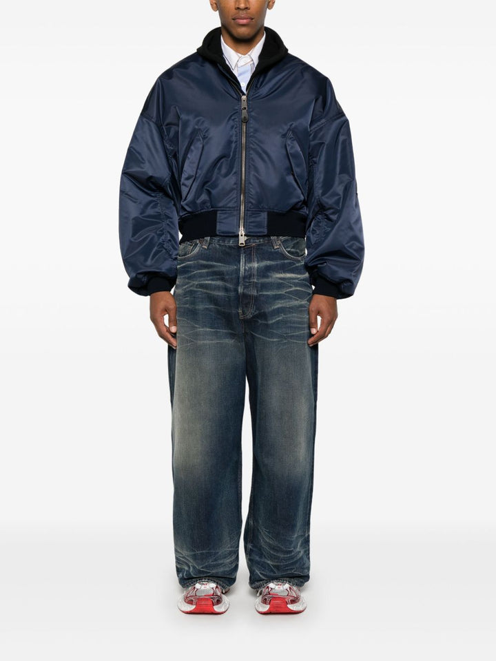 Balenciaga Coats Blue