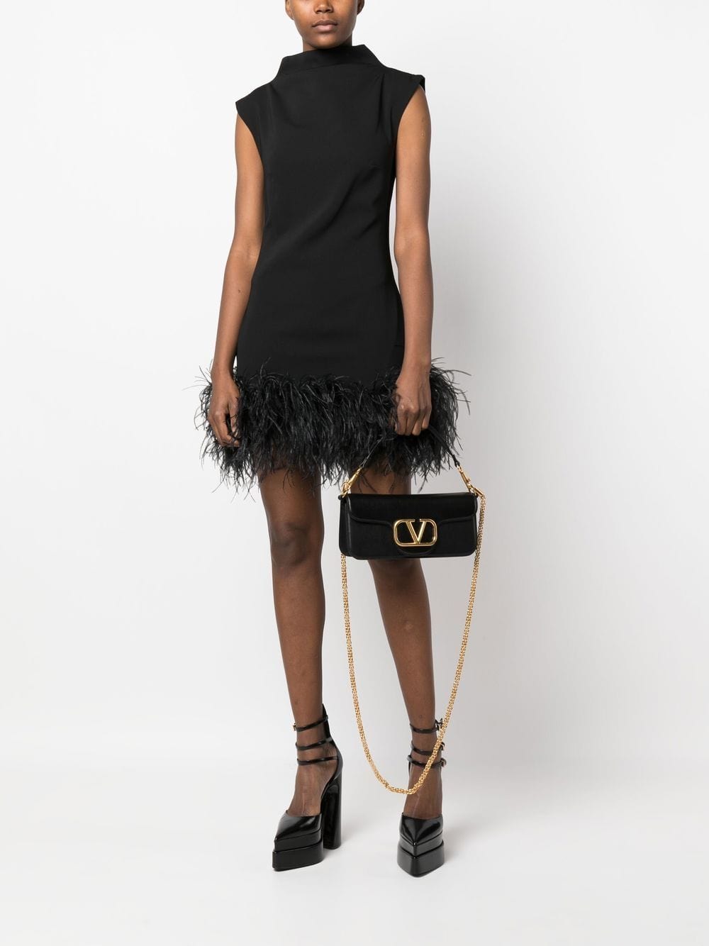 Shoulder UNI Valentino Garavani Bags.. Black Brand