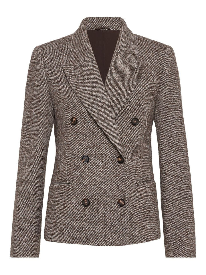 Jackets 44 Brunello Cucinelli Jackets Brown Brand