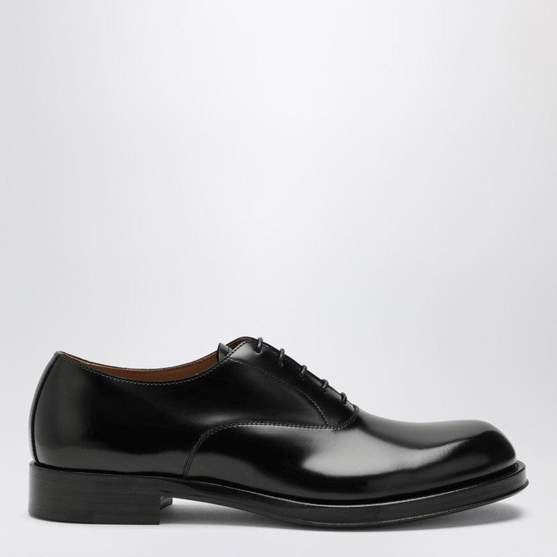 Shoes Dries Van Noten - Black lace-up shoes in leather - 45 IT Brand