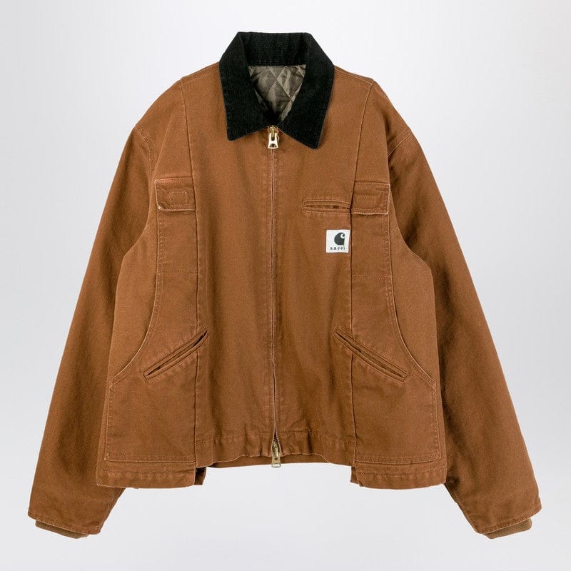 Coats & Jackets Sacai x Carhartt WIP - Beige cotton zip jacket - 3 Brand