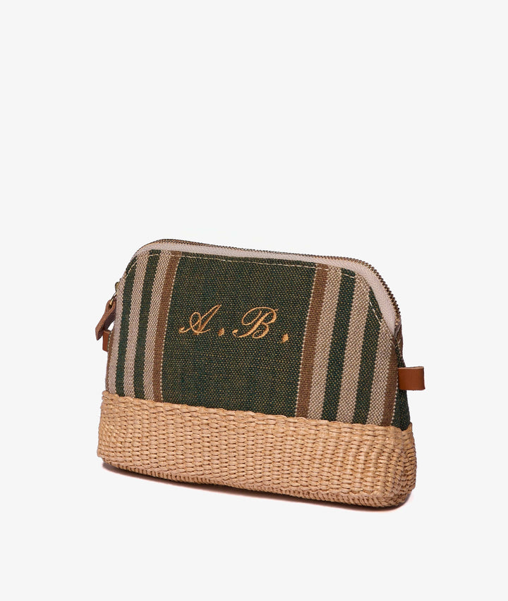 Satchel Bag My Style Bags Medium Antibes Pouch in Myrtle Green Brand