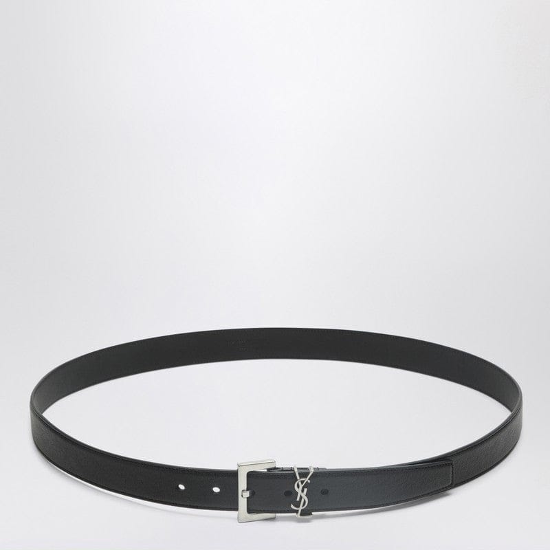 Belts Saint Laurent - Cassandre belt in black - 100 EU Brand