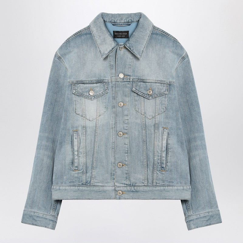 Coats & Jackets Balenciaga - Light blue denim jacket - M Brand