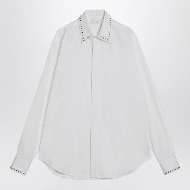 Shirts & Tops Alexander McQueen - White cotton shirt with studs - 16 US Brand