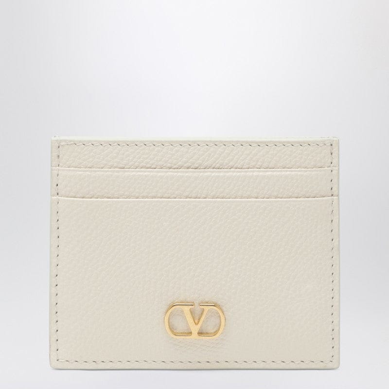 Wallets & Money Clips Valentino - Ivory Vlogo Signature card holder - One size Brand