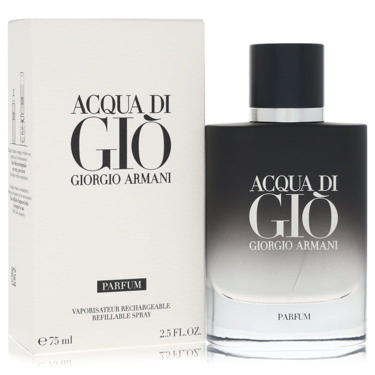 Perfume & Cologne 75 ml Parfum Refillable Spray Acqua Di Gio Parfum Refillable Spray By Giorgio Armani Brand