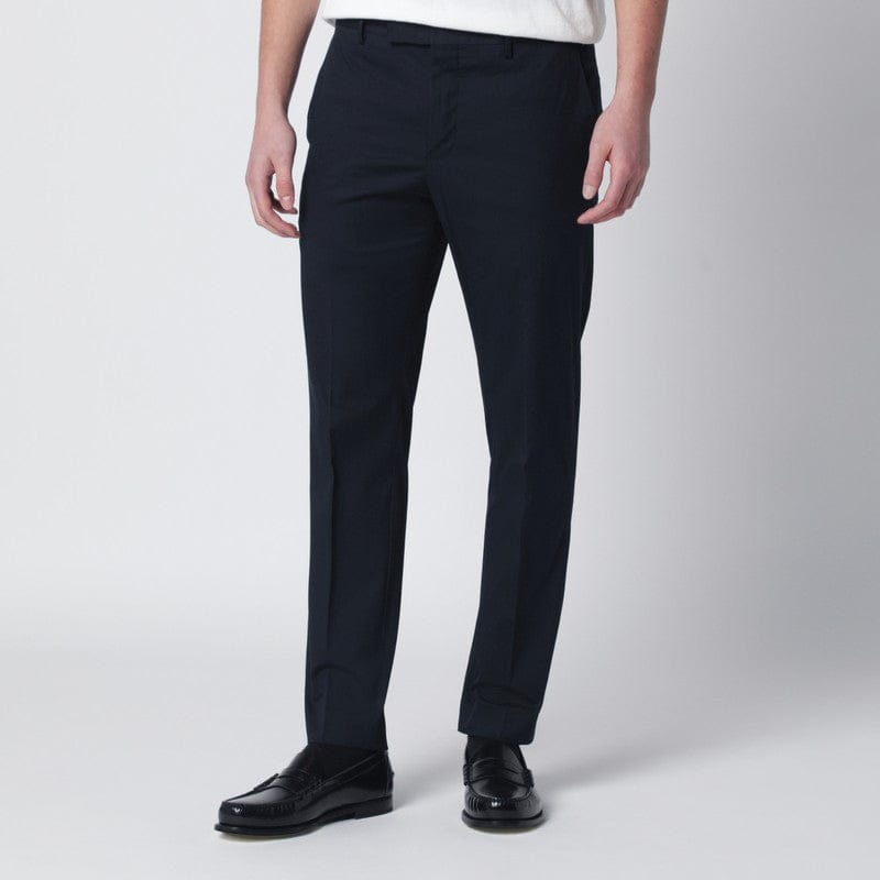 Pants PT Torino - Blue slim-fit cotton-blend trousers - 54 IT Brand