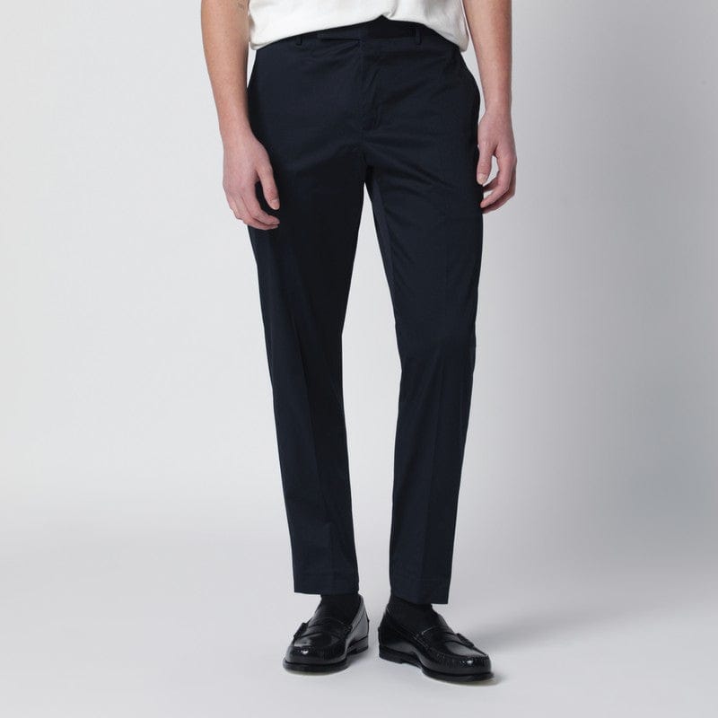 Pants PT Torino - Blue cotton-blend trousers - 46 IT Brand
