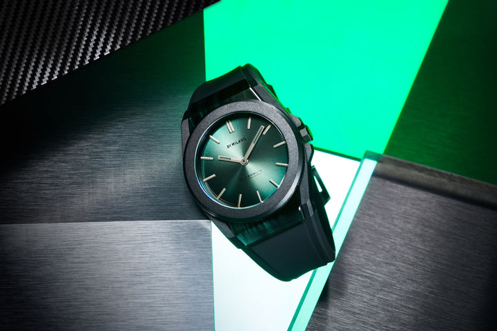 D1 Milano Carbonlite Green 40.5mm Watch