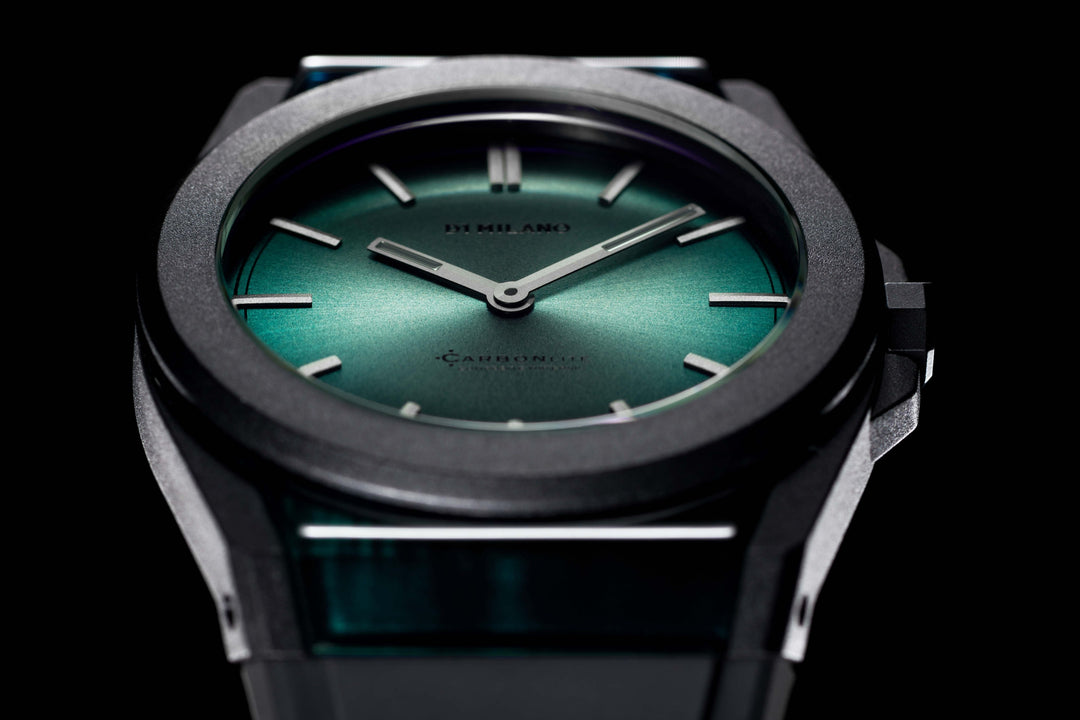 D1 Milano Carbonlite Green 40.5mm Watch