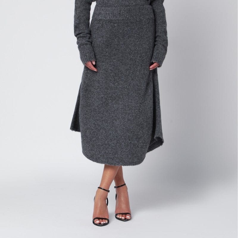 Skirts Entire Studios - Smoke grey wool-blend midi skirt - M/L Brand