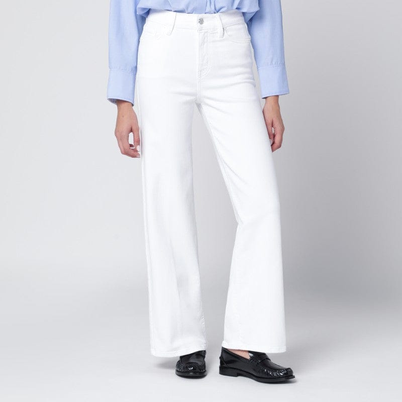 Pants Frame - White Slim Palazzo jeans - 24 Brand