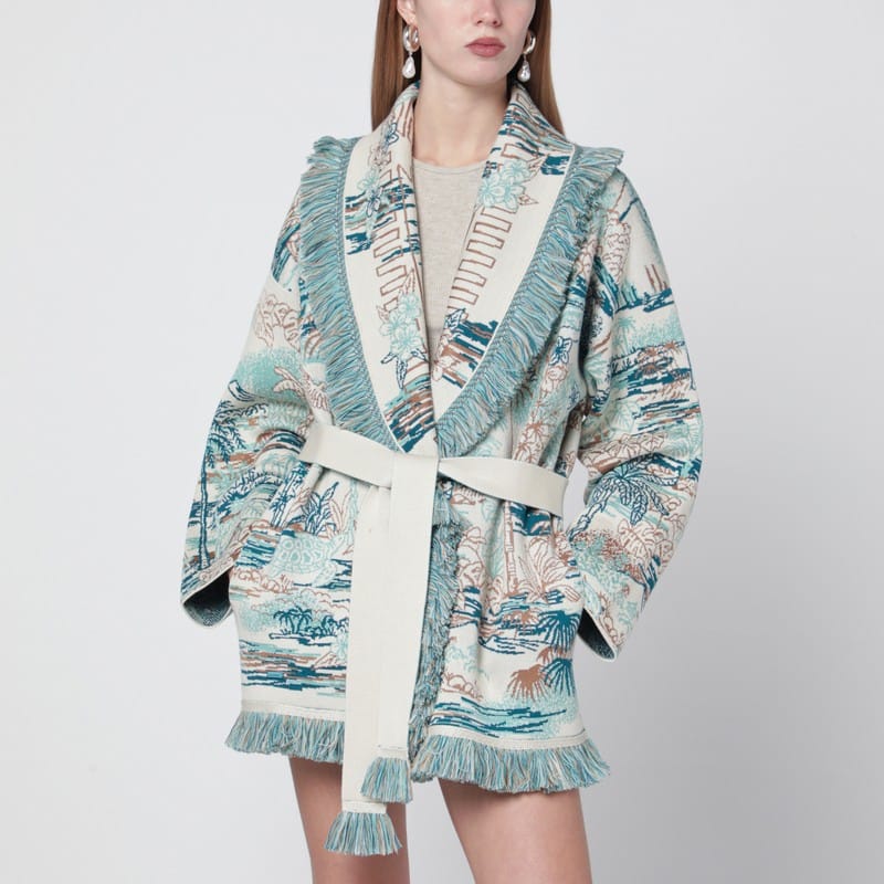 Shirts & Tops Alanui - Lost In The Blue multicolour cardigan - M Brand