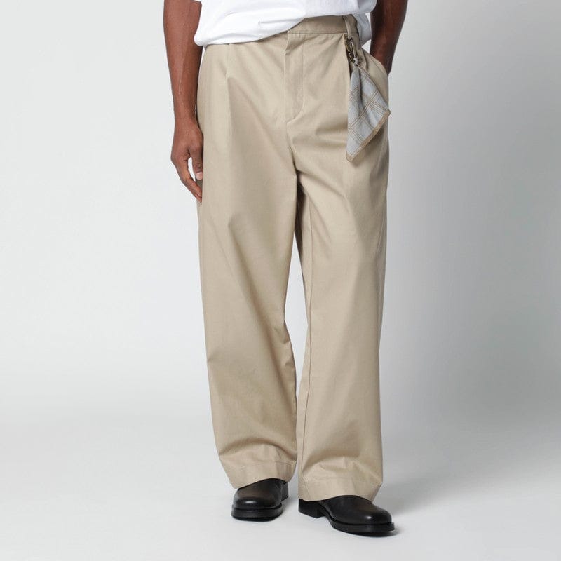 Pants DARKPARK - Beige cotton trousers - 46 IT Brand