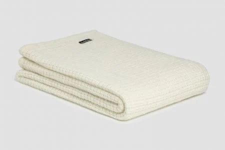 Bemboka Angora & Merino Wool Throws 130x210cm Natural Bemboka Chunky Box Angora & Merino Wool Throw - Pre-Shrunk Brand