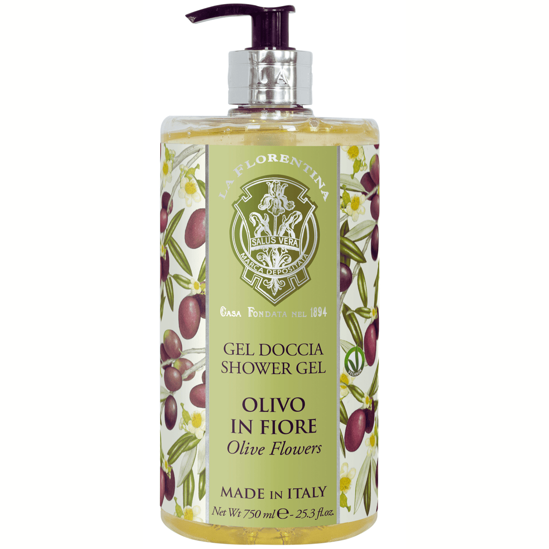 La Florentina Bath Foam & Shower Gel La Florentina Olive Flower Shower Gel 750ml Set of 3pcs Brand