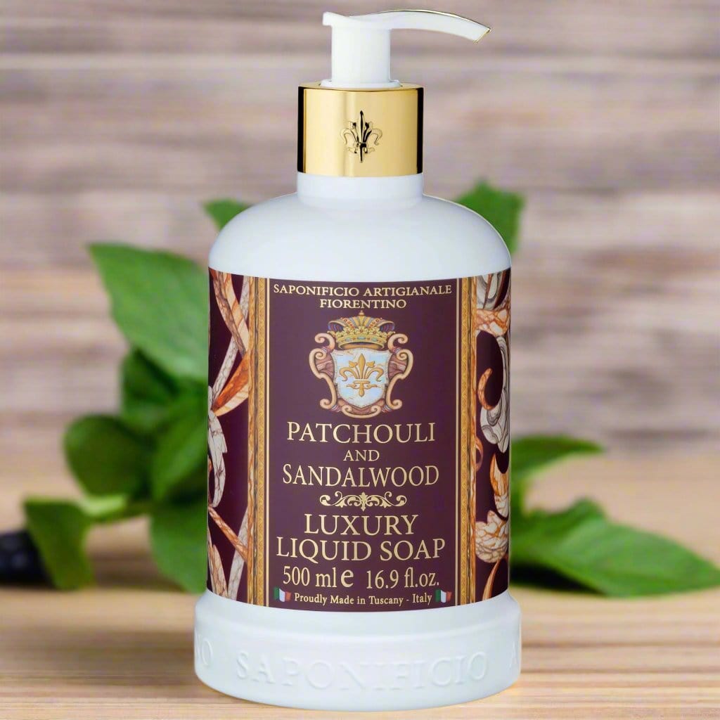 Saponificio Artigianale Fiorentino Body and Hand Wash Bundles Patchouli & Sandalwood Hand Wash Bundle Set 3Pcs Patchouli & Sandalwood Hand Wash Bundle Set 3Pcs Brand