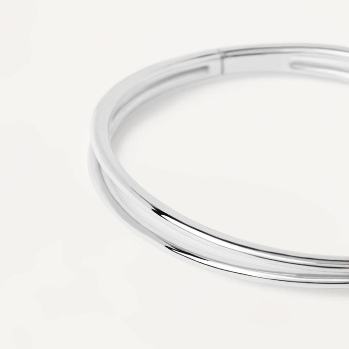 PDPaola Bracelet PDPaola Twister Silver Bangle Small Brand