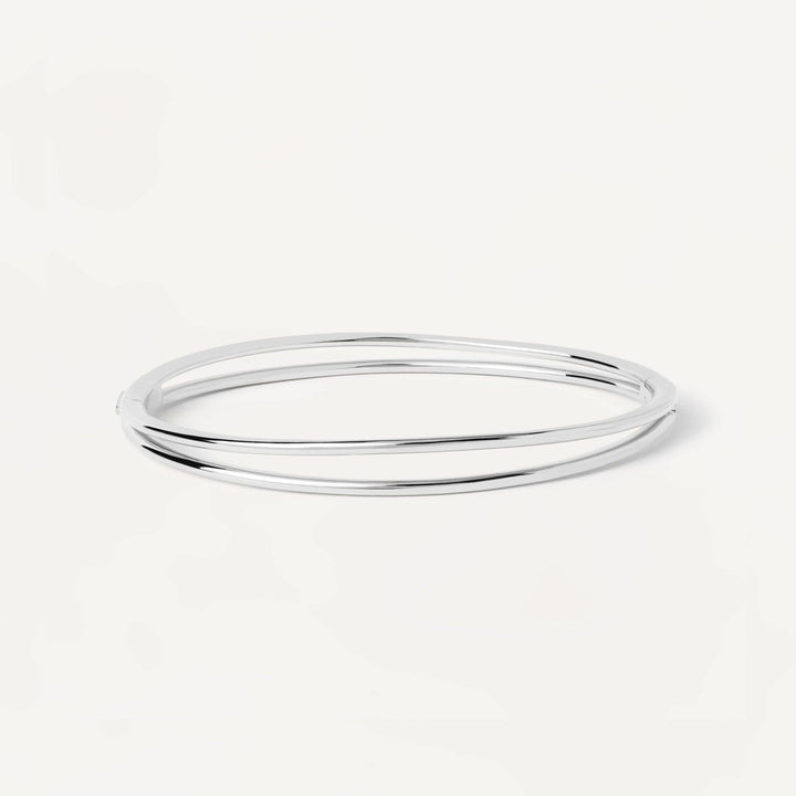 PDPaola Bracelet PDPaola Twister Silver Bangle Small Brand