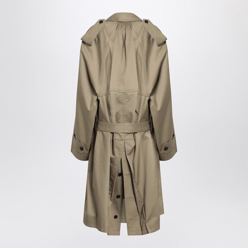 Balenciaga Coats 34 Balenciaga Beige double-breasted cotton trench coat Balenciaga Beige double-breasted cotton trench coat Brand