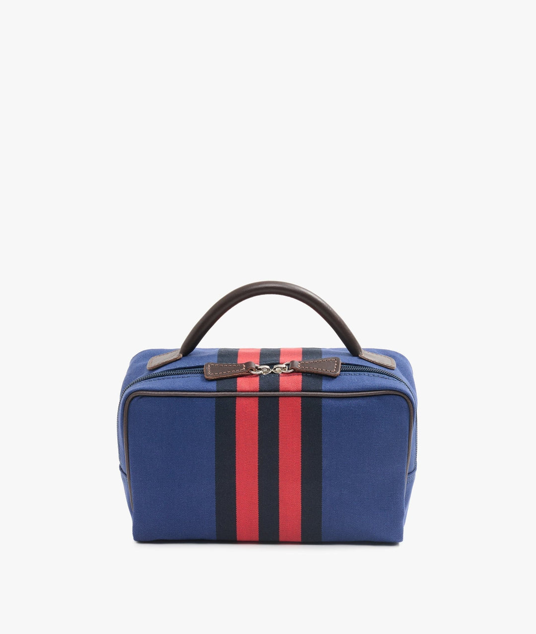 My Style Bags Cosmetic & Toiletry Bags My Style Bags Berkeley Rugby Toiletry Travel Bag Blue Red/Black Stripes For Men Brand