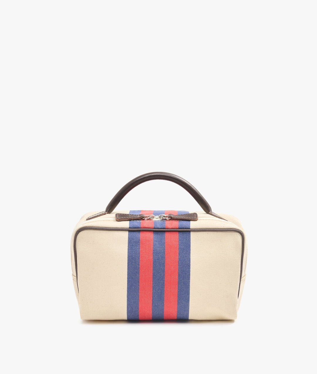 My Style Bags Cosmetic & Toiletry Bags My Style Bags Berkeley Rugby Toiletry Travel Bag Cream Red/Blue Stripes For Men Brand