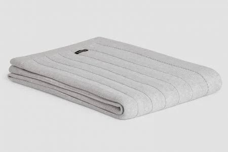 Bemboka Cotton Throws 130x210 Oyster Bemboka Flat Rib Pure Cotton Throws - Pre-Shrunk Brand