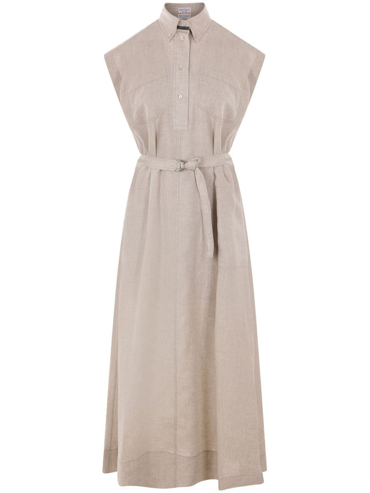 Brunello Cucinelli Dresses Brunello Cucinelli Dresses Beige Brunello Cucinelli Dresses Beige Brand