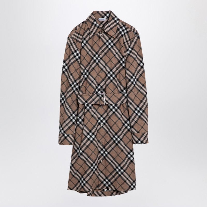 Burberry Dresses Burberry Check wool blend chemise dress Burberry Check wool blend chemise dress Brand