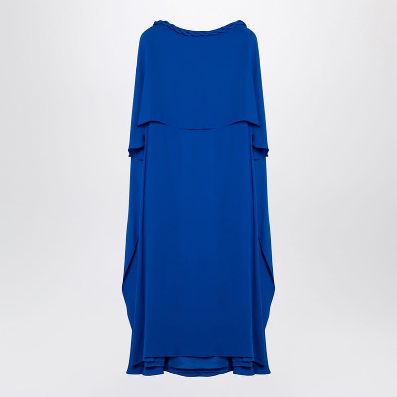 Valentino Dresses 44 Valentino Electric Blue Silk Midi Dress Valentino Electric Blue Silk Midi Dress Brand