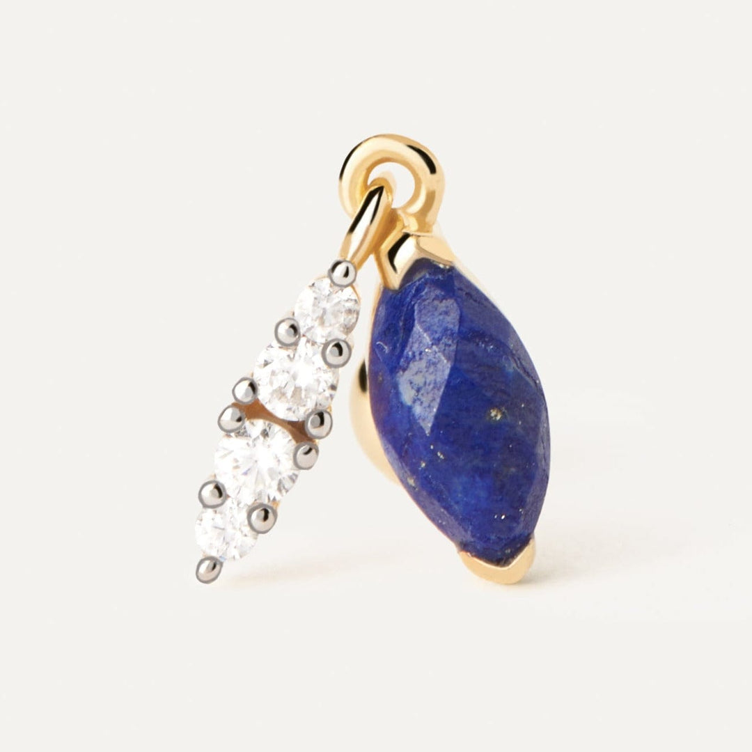 Heart & Grace Earrings PDPaola Ginger Lapis Lazuli 18k Gold Plated Single Earring Brand