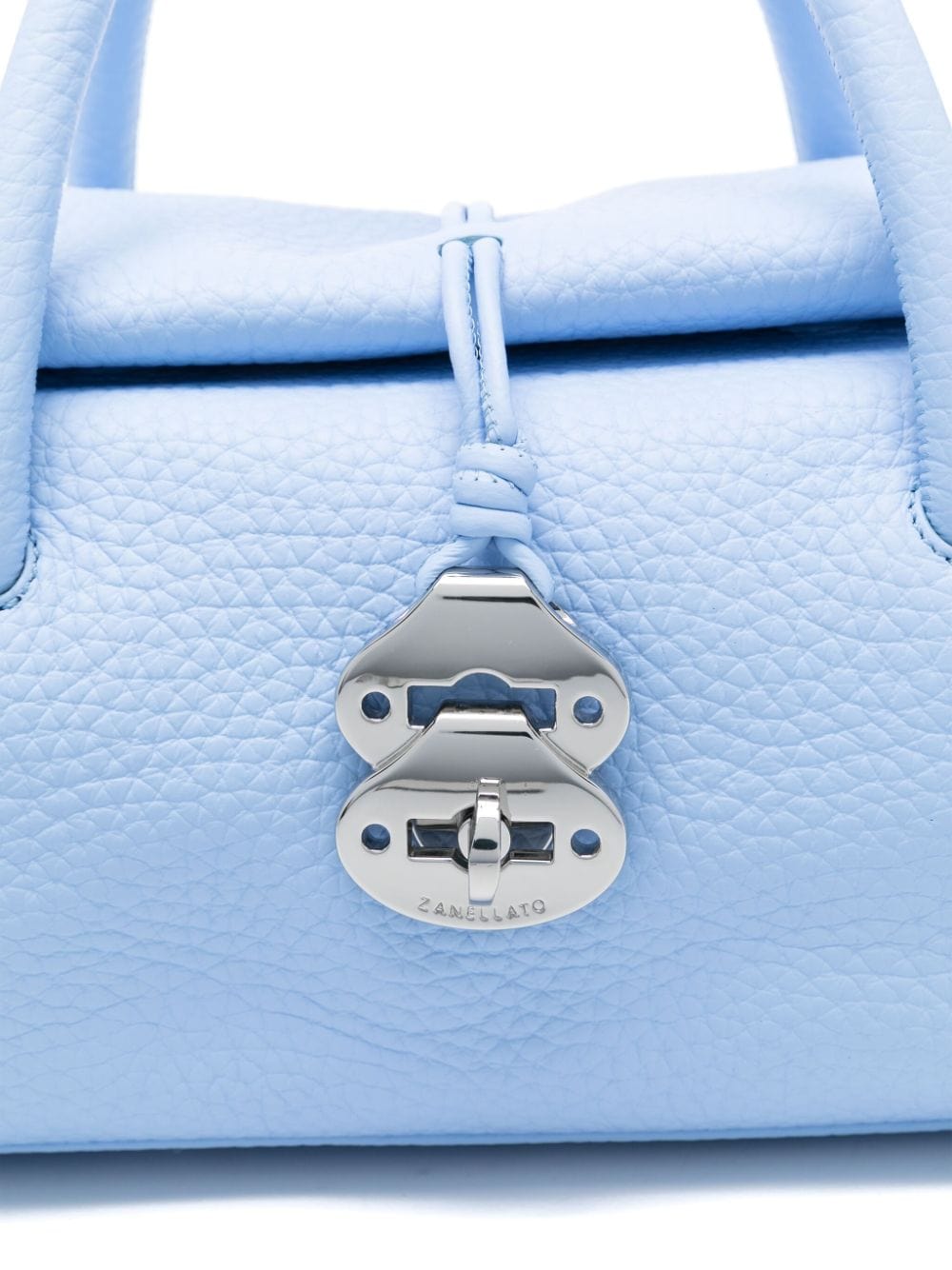 Zanellato Handbag UNI Zanellato Bag Cornflower Blue Zanellato Bag Cornflower Blue Leather at Italian Luxury Group Brand