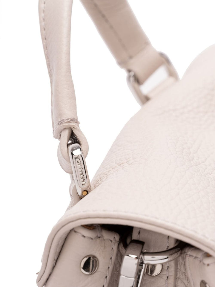 Zanellato Handbag UNI Zanellato Leather Bag Ivory Zanellato Leather Bag Ivory I Italian Leather at Italian Luxury Group Brand