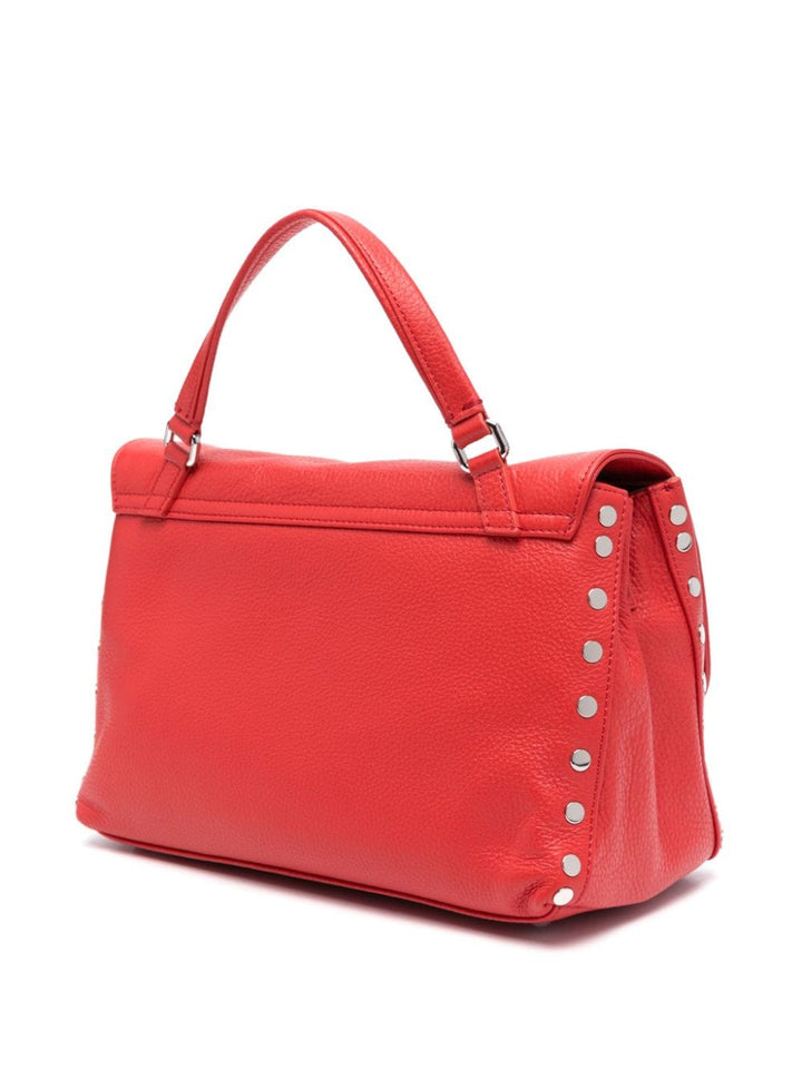 Zanellato Handbag UNI Zanellato Poppy Red Twist-lock Zanellato Poppy Red Twist-lock Leather Bag at Italian Luxury Group Brand