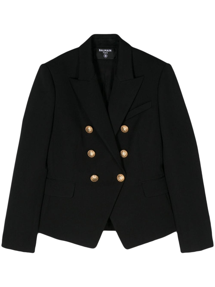 Balmain Jackets 40 Balmain Wool Blazer Balmain Black Wool Blazer Brand