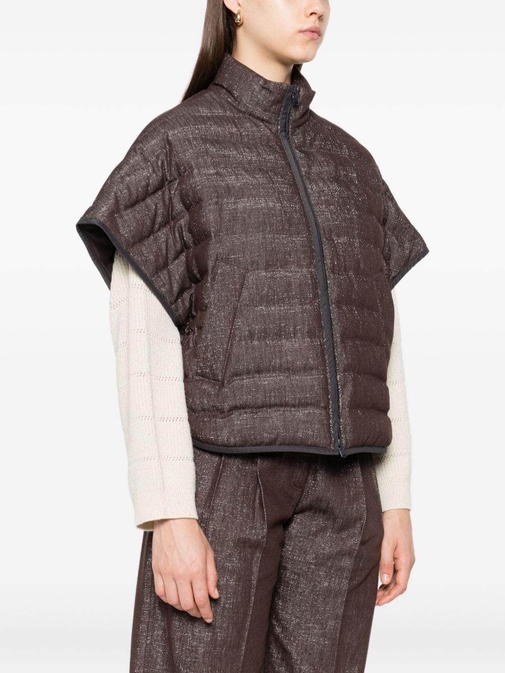 Brunello Cucinelli Jackets Brunello Cucinelli Coats Brown Brunello Cucinelli Coats Brown Brand