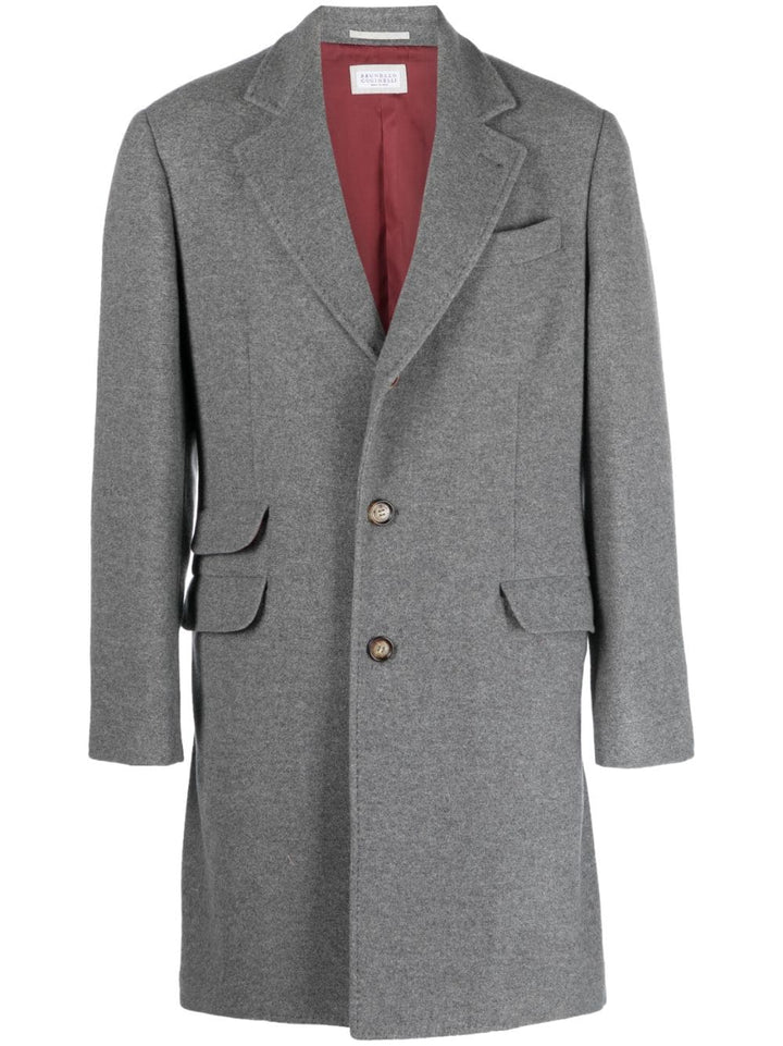 Brunello Cucinelli Jackets Brunello Cucinelli Coats Grey Brunello Cucinelli Coats Grey Brand