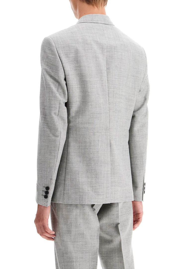 Versace Jackets 48 Versace Double-breasted Wool Blend Blazer Versace Double-breasted Wool Blend Blazer Brand