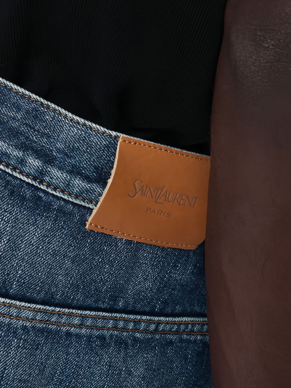 Saint Laurent Jeans Saint Laurent  Jeans Blue Saint Laurent - High-Rise Blue Denim Jeans – Classic Five-Pocket Style Brand